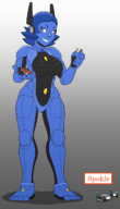 drawing giantess robot handheld smiling police looking_down vehicles no_background mech spokle robot_girl