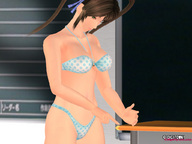 micro swimsuit green_eyes shrunken_men june_jules digital_render
