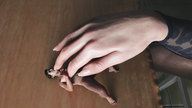 nude lying_down shrunken_man pinned digital_render gfsm