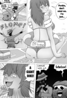 drawing giantess monochrome butt sitting river boats karsinan joethevenezuelan kloete lewdssonk_(character)