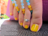 collage micro toes barefoot story unknown_artist unaware shrunken_woman flip_flops source_needed
