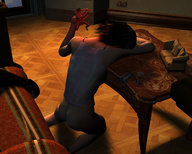 nude sleeping butt handheld brunette carg shrunken_woman digital_render