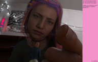 micro clothed finger story shrunken_man looking_down indoors necklace digital_render daniel3gp