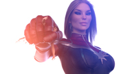 crush blonde comic handheld blood shrunken_man suit hand_crush screaming digital_render lfcfan silverstar