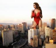 giantess collage mega lingerie