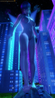 nipples giantess nude pussy feet city toes buildings helicopter soles purple_hair topless low_angle smiling foot_crush ghost_in_the_shell motoko_kusanagi walking medium_length_hair looking_down vehicles raised_foot vehicle_crush running_away bangs imminent_crush digital_render sourcesizeshenanigans