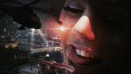 giantess collage gun helicopter looking_down night outdoors licking_lips imminent_vore giantess-fx