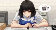 drawing black_hair color brown_eyes shrunken_man looking_down kuroihassan