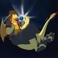 drawing earth horns wings anthro space dragon color giant clothed pants cosmic_giant solutionwcs