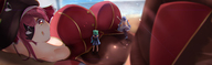 drawing giantess color clothed huge_breasts pirate alice-magic