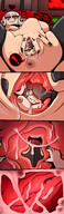 drawing white_hair insertion pussy comic color wet elf shrunken_woman june point_of_view smothering internal_view mspaintgts white_eyes