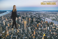 giantess collage city mega destruction high_heels brunette foot_crush new_york_city empire_state_building giantessbuster209