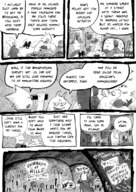 drawing furry anthro comic monochrome clothed story volcano tinies dialogue science_fiction jaggedjagd plot_intensive kiwa giant_things_and_tiny_things fitzroy