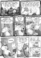 drawing gentle furry anthro comic monochrome futanari penis story romantic adventure science_fiction jaggedjagd plot_intensive giant_things_and_tiny_things