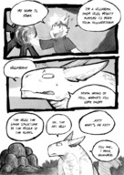 drawing gentle furry anthro comic monochrome story romantic adventure dialogue science_fiction jaggedjagd plot_intensive giant_things_and_tiny_things