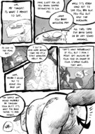 drawing gentle furry anthro comic monochrome story romantic adventure dialogue science_fiction jaggedjagd plot_intensive giant_things_and_tiny_things