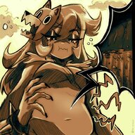 drawing monochrome in_stomach digestion gore looking_down mask bracelet cutaway on_kinky