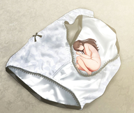 drawing collage nude panties sleeping drawing_collage shrunken_woman emageht neko-rise oouso