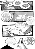 drawing gentle furry anthro comic monochrome story romantic adventure dialogue science_fiction jaggedjagd plot_intensive giant_things_and_tiny_things