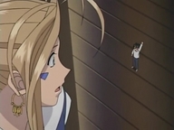 drawing color long_hair anime goddess shrunken_men belldandy screen_capture ah!_my_goddess keiichi_morisato