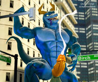 furry anthro dragon cum giant male penis lizard men buff strong scalie digital_render source_film_maker