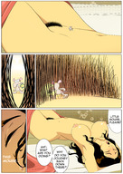 drawing nude furry comic long_hair brunette sweat mouse lying_down dialogue panels dangerking11 hair_forest hair pubic