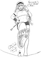 giantess feet tiny scared street_fighter cruel dirty looking_up poison threatening final_fight mean rarayagts despair bottom_view