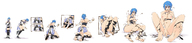 drawing growth giantess nude blue_hair sequence short_hair kingdom_hearts ripped_clothing no_background aqua_(kingdom_hearts)