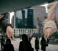 giantess collage city smiling giantesses outdoors crowds kyoujingirls