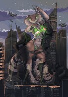 bikini drawing growth giantess panties furry macro tail anthro city tiger color large_breasts bridge destruction barefoot rampage cleavage bra buildings green_eyes story snake thighs outdoors accidental commission sports_bra glowing spotlights scalie bare_legs accidental_destruction bare_midriff scream_(artist) armageddon_the_dutchie ida