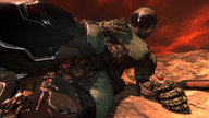 giantess mega color lying_down unknown_artist hell doom between_legs mountains outdoors thigh_crush leg_crush point_of_view source_needed helmet demons genderswap digital_render full_body_suit doomslayer