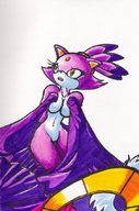 drawing furry shrinking anime sonic_the_hedgehog small_women blaze_the_cat