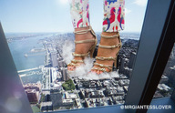 giantess crush collage feet giga city color destruction clothed ocean high_heels buildings sandals foot_crush window clouds outdoors sky nail_polish new_york_city window_view debris diletta_leotta mrgiantesslover1