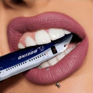 giantess collage vore mega color destruction teeth airplane lipstick unnoticed_(artist)