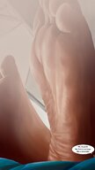 drawing micro feet color barefoot soles unaware shrunken_person indoors nail_polish dialogue sunshine giantessgamer lost_eternity42 nude_tiny ghostbutterfly towering_foot