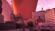 giantess nude giga city vixen color destruction barefoot buildings helicopter soles scared seattle clouds outdoors sky fox_girl road gigagiantess redfiredog digital_render bare_legs inari bare_thighs