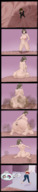 drawing nipples giantess insertion nude comic color blue_eyes barefoot bed butt_crush topless anal_insertion fart shrunken_man indoors freckles tom_thumb bare_butt bare_back bare_legs bare_thighs bonnie_hughes ash_blonde_hair