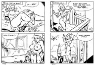 breasts drawing insertion manga sex anime western_artwork shrunken_men tomthumb between_breasts