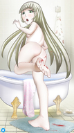 drawing giantess crush micro nude feet blushing blonde color long_hair butt toes barefoot bath water soles green_eyes blood tiny shower shrunken embarrassed gore foot_crush unaware shrunken_man looking_down cruel back carpet bathroom indoors under_foot towel raised_foot rug bare_butt shy rear_view unaware_crush soapy bare_back bare_legs looking_at_tinies melade melxxxde bare_thighs