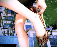 giantess feet color clothed high_heels hand legs fierce-invalid seth handled digital_render bare_legs sw