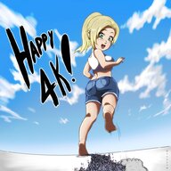 drawing giantess blonde clouds crowds celebration super_deformed picojin nikkiscutefeet