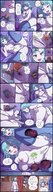 giantess insertion pussy vore tail comic aroused anal_insertion monster shrunken_man butthole tinies thigh_highs horn internal_view