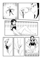 giantess insertion pussy masturbation comic monochrome aroused cum shrinking teen_titans shrunken_woman dc_comics blackfire jinx susukidraws