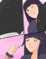 drawing comic color handheld butt_crush climbing winking girlskando doronjom8