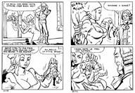 breasts drawing insertion manga sex anime western_artwork shrunken_men tomthumb between_breasts