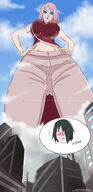 giantess naruto sakura_haruno jv363