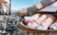 collage feet city destruction toe_ring nail_polish multiple_angles nikkiscutefeet dochampsgts