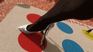 giantess clothed high_heels stockings game maid_uniform twister digital_render dinosaurs velocity-vektor multiple_multiple_giantesses