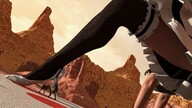 giantess clothed high_heels multiple_sizes game giantesses maid_uniform twister digital_render dinosaurs velocity-vektor