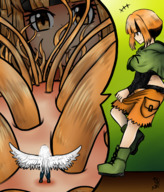 pokemon micro panties pubic_hair entrapment majoumegami gardenia